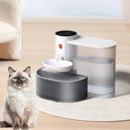 Smart Dump Cat Water Dispenser Running Water Rechargeable Automatic Water Dispenser for Pet Dogs