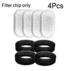 Replacement Filters for Cat Water Fountain Stainless Steel Dispenser Feeders Pet Water Fountain Activated Carbon Replaced Filter