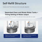 Smart Dump Cat Water Dispenser Running Water Rechargeable Automatic Water Dispenser for Pet Dogs