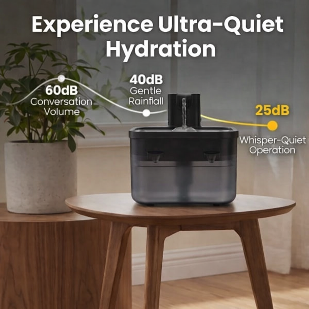 SippyCat™ Wireless Motion Fountain