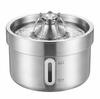 The SippyCat™ - 2L Stainless Fountain 2.0
