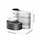 Smart Dump Cat Water Dispenser Running Water Rechargeable Automatic Water Dispenser for Pet Dogs